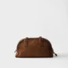 Prada Bowling Medium Suede Bag