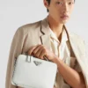 Prada Brique Medium Saffiano Leather Bag