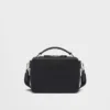Prada Brique Medium Saffiano Leather Bag