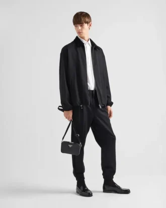 Prada Brique Saffiano Leather Bag