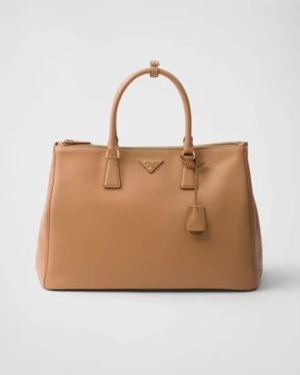 Prada Buckle Extra-Large Leather Bag