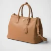 Prada Buckle Extra-Large Leather Bag
