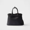 Prada Buckle Small Leather Handbag with Belt
