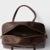 Prada Carry Large Antiqued Leather Top-Handle Bag