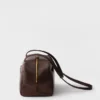 Prada Carry Large Antiqued Leather Top-Handle Bag