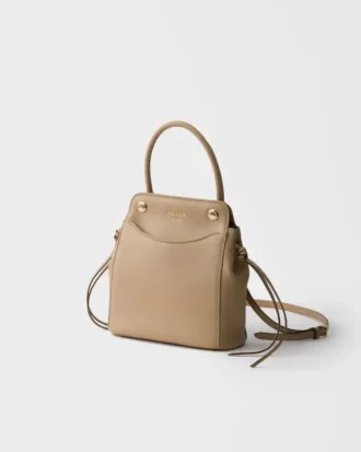 Prada Carry Mini Leather Handbag