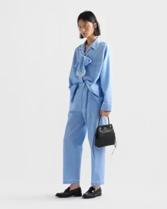 Prada Carry Mini Leather Handbag