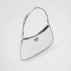 Prada Cleo Brushed Leather Shoulder Bag