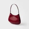 Prada Cleo Brushed Leather Shoulder Bag