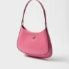 Prada Cleo Brushed Leather Shoulder Bag