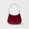 Prada Cleo Brushed Leather Shoulder Bag