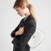 Prada Cleo Brushed Leather Shoulder Bag
