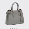 Prada Double Medium Saffiano Leather Bag