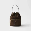 Prada Duet Re-Nylon Bucket Bag