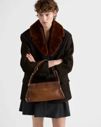 Prada EnchaîNa Medium Leather Bag