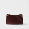 Prada Etude Large Leather Shoulder Bag