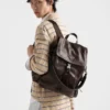 Prada Explore Leather Backpack