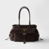 Prada Explore Medium Nappa Leather Tote Bag