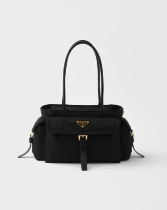 Prada Explore Medium Re-Nylon and Leather Tote Bag
