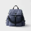 Prada Explore Re-Nylon and Leather Backpack