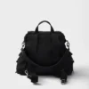 Prada Explore Re-Nylon and Leather Backpack