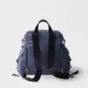 Prada Explore Re-Nylon and Leather Backpack