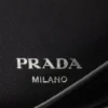 Prada Fold Large Leather Shoulder Bag