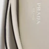 Prada Fold Large Leather Shoulder Bag