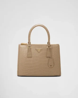 Prada Galleria Medium Crocodile Leather Bag