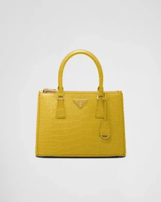 Prada Galleria Medium Crocodile Leather Bag