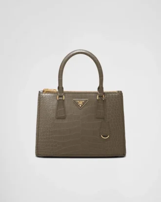 Prada Galleria Medium Crocodile Leather Bag