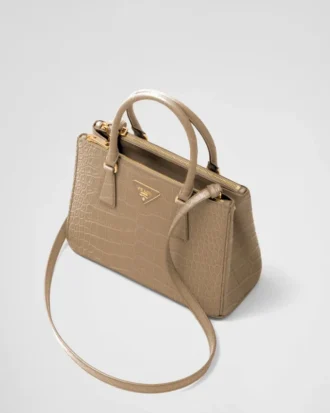 Prada Galleria Medium Crocodile Leather Bag