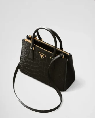 Prada Galleria Medium Crocodile Leather Bag