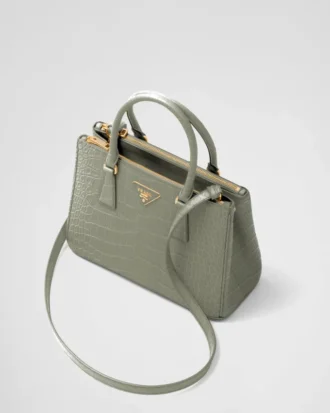 Prada Galleria Medium Crocodile Leather Bag
