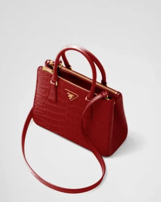 Prada Galleria Medium Crocodile Leather Bag