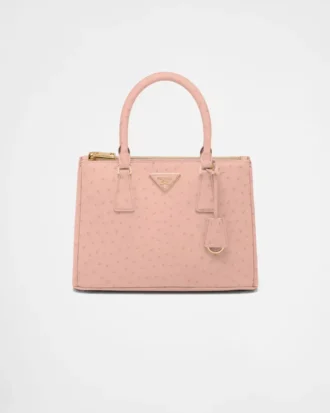 Prada Galleria Medium Ostrich Leather Bag