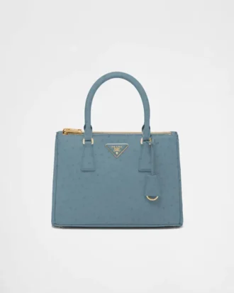 Prada Galleria Medium Ostrich Leather Bag