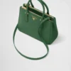 Prada Galleria Medium Ostrich Leather Bag