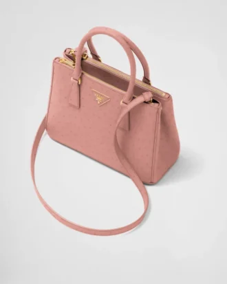 Prada Galleria Medium Ostrich Leather Bag