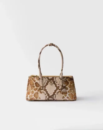 Prada Galleria Medium Printed Saffiano Leather Bag