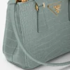 Prada Galleria Mini Crocodile Leather Bag
