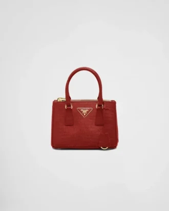Prada Galleria Mini Lizard Skin Bag