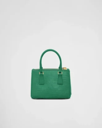 Prada Galleria Mini Lizard Skin Bag