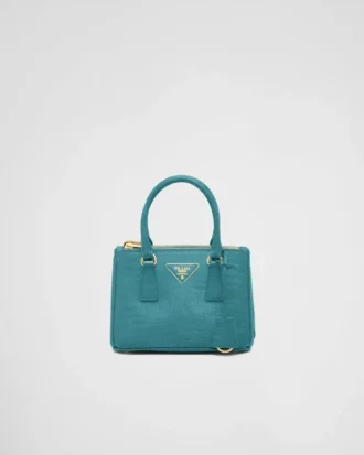 Prada Galleria Mini Lizard Skin Bag