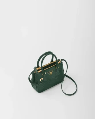 Prada Galleria Mini Lizard Skin Bag