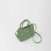 Prada Galleria Mini Ostrich Leather Bag