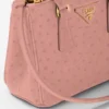 Prada Galleria Mini Ostrich Leather Bag