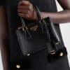 Prada Galleria Mini Patent Saffiano Bag