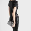 Prada Galleria Satin Micro-Bag with Decorations