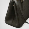 Prada Galleria Small Crocodile Leather Bag